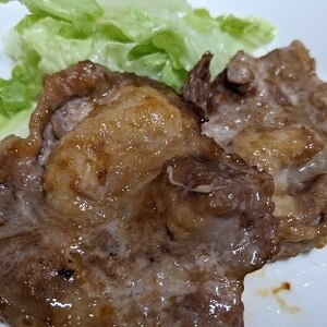 にんにく風味♡豚肉の照り焼き